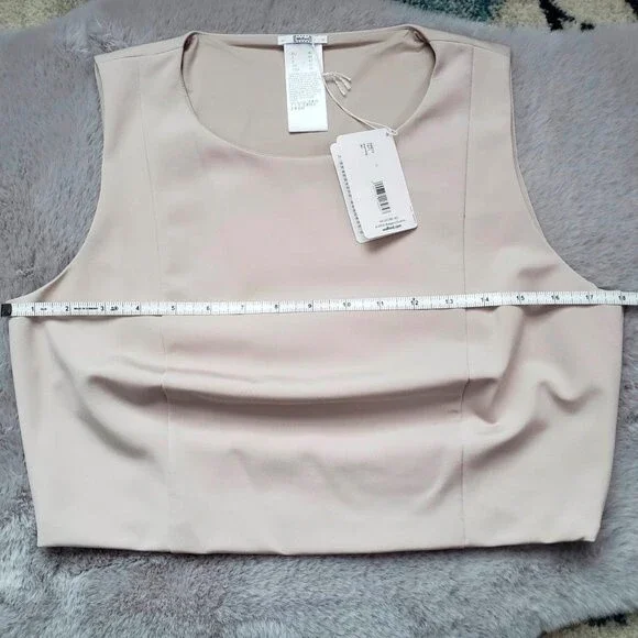 Wolford NEW Christie Top in Morning 40 Beige 10 - Picture 7 of 8